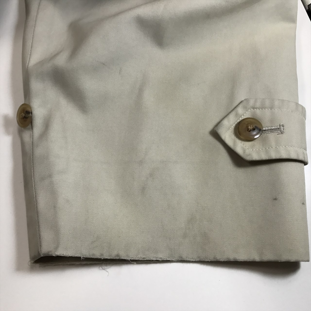 袖口の擦れの直し方 ミシン補修の一例 アネモネ